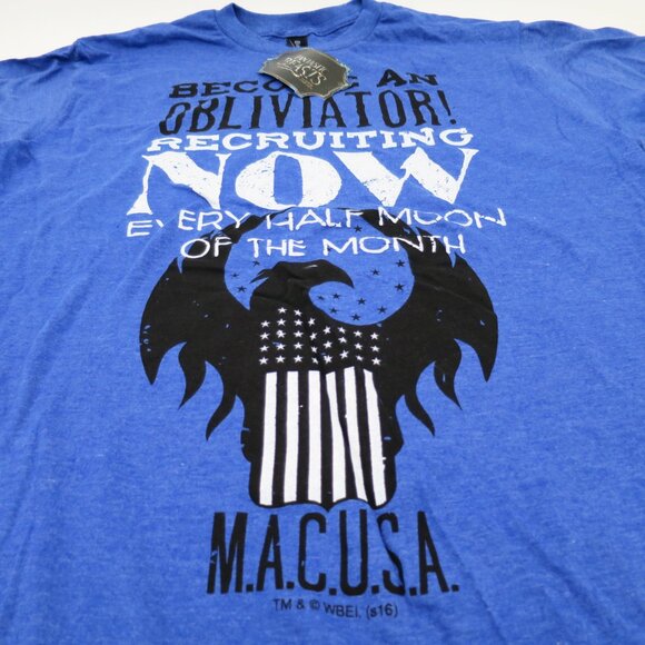 NWT Fantastic Beasts Obliviator Recruiting T-Shirt Large Loot Crate Exclusive - Picture 4 of 6